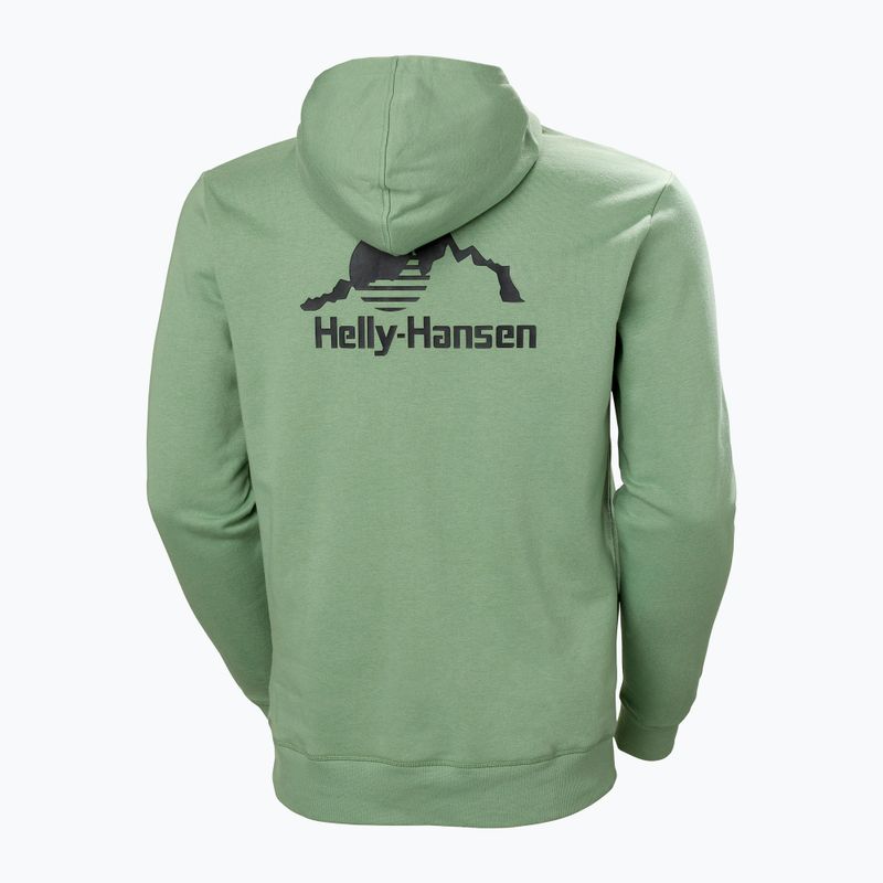 Herren Helly Hansen Yu Hoodie 2.0 jade 2.0 Sweatshirt 2