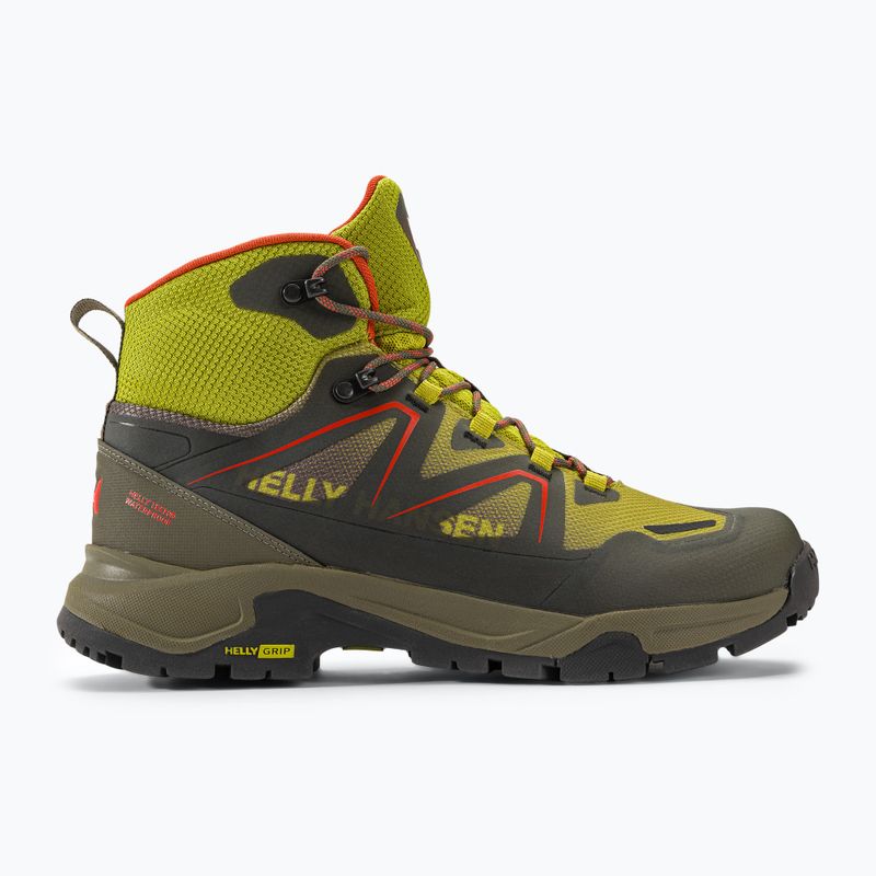 Helly Hansen Cascade Mid HT Herren-Trekking-Stiefel Neon Moos/Utility Grün 2