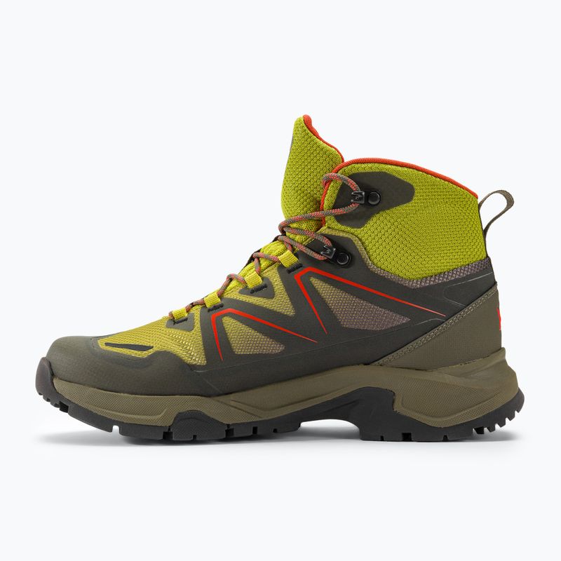 Helly Hansen Cascade Mid HT Herren-Trekking-Stiefel Neon Moos/Utility Grün 3