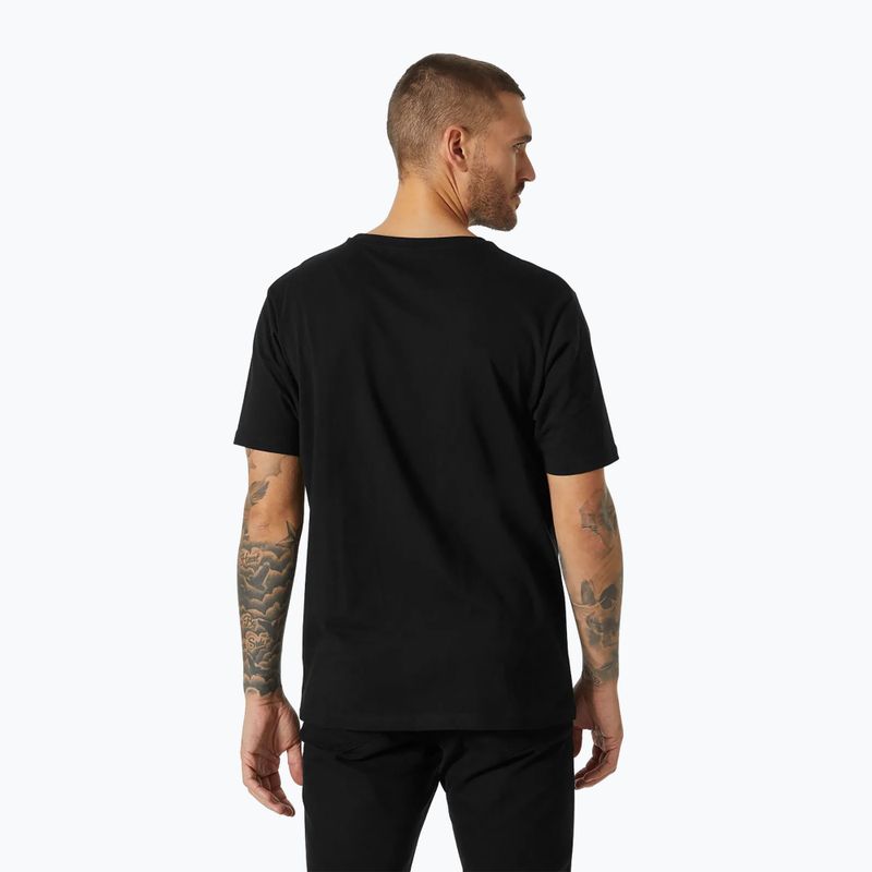 Herren Helly Hansen HH Logo-T-Shirt schwarz 2