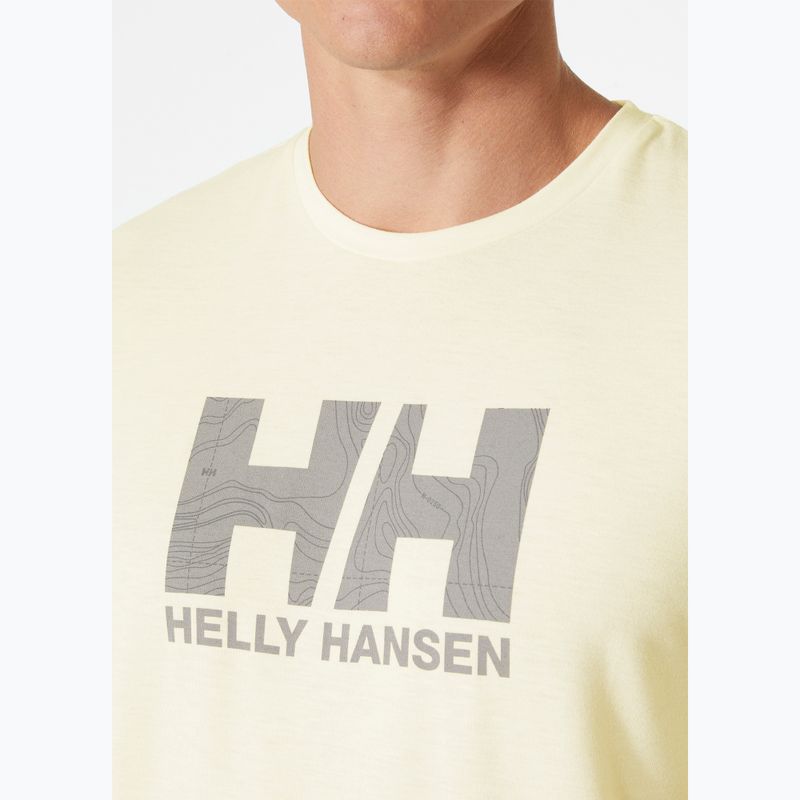 Herren Helly Hansen Skog Recycled Graphic Schnee-T-Shirt