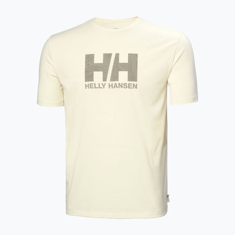 Herren Helly Hansen Skog Recycled Graphic Schnee-T-Shirt