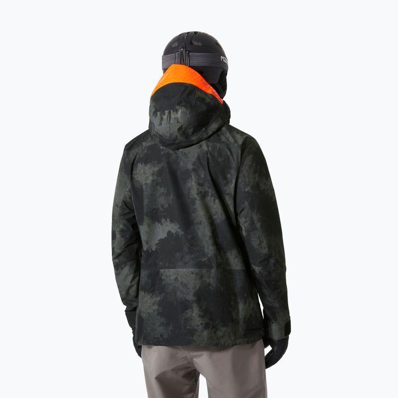 Herren Skijacke Helly Hansen Ridge Infinity Shell schwarz marmoriert 2