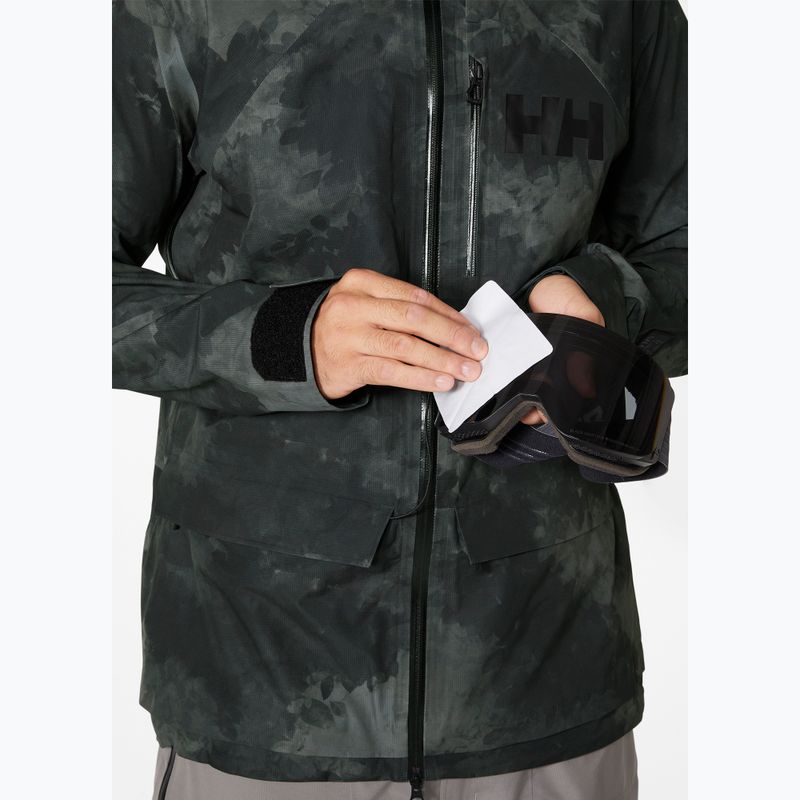 Herren Skijacke Helly Hansen Ridge Infinity Shell schwarz marmoriert 6