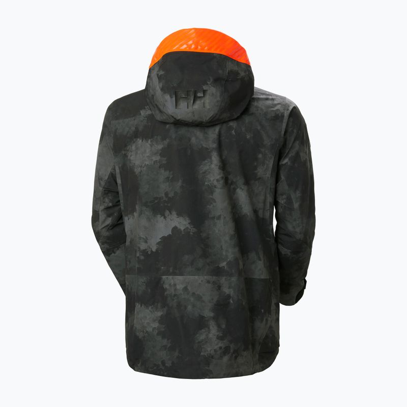 Herren Skijacke Helly Hansen Ridge Infinity Shell schwarz marmoriert 8