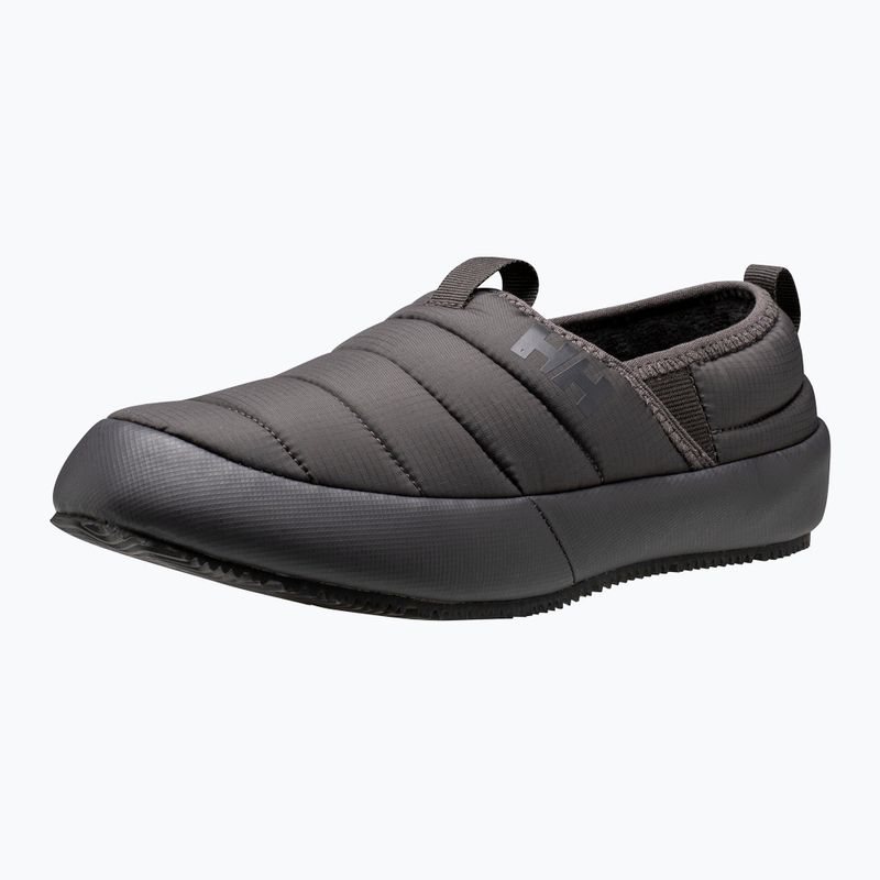 Herren Helly Hansen Cabin Loafer Hausschuhe schwarz 7