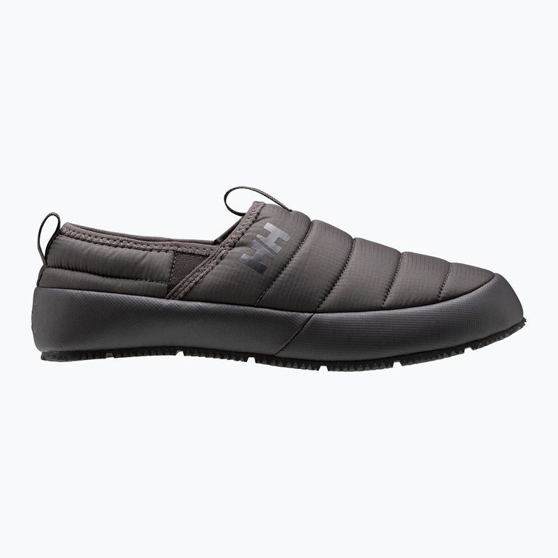 Herren Helly Hansen Cabin Loafer Hausschuhe schwarz 8