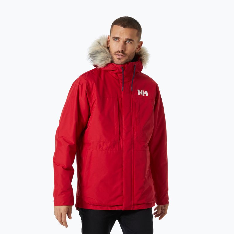 Helly Hansen Herren Daunenjacke Coastal 3.0 Parka rot