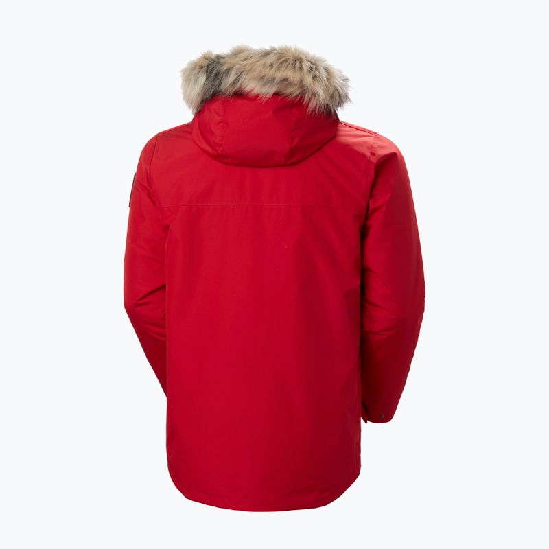 Helly Hansen Herren Daunenjacke Coastal 3.0 Parka rot 7