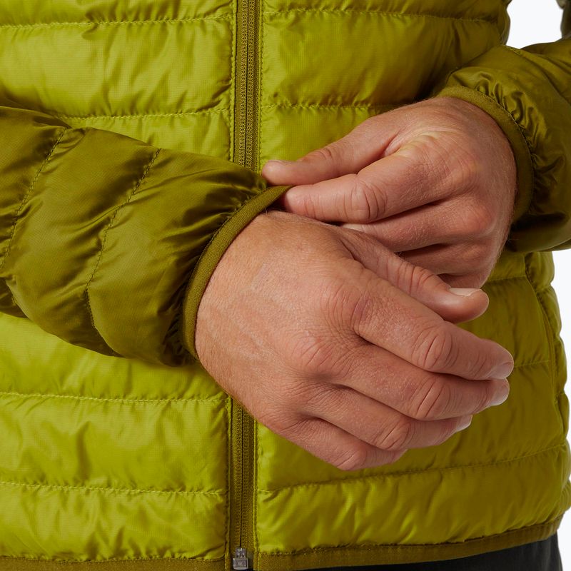 Men's Helly Hansen Banff Hooded Insulator Daunenjacke helles Moos 5