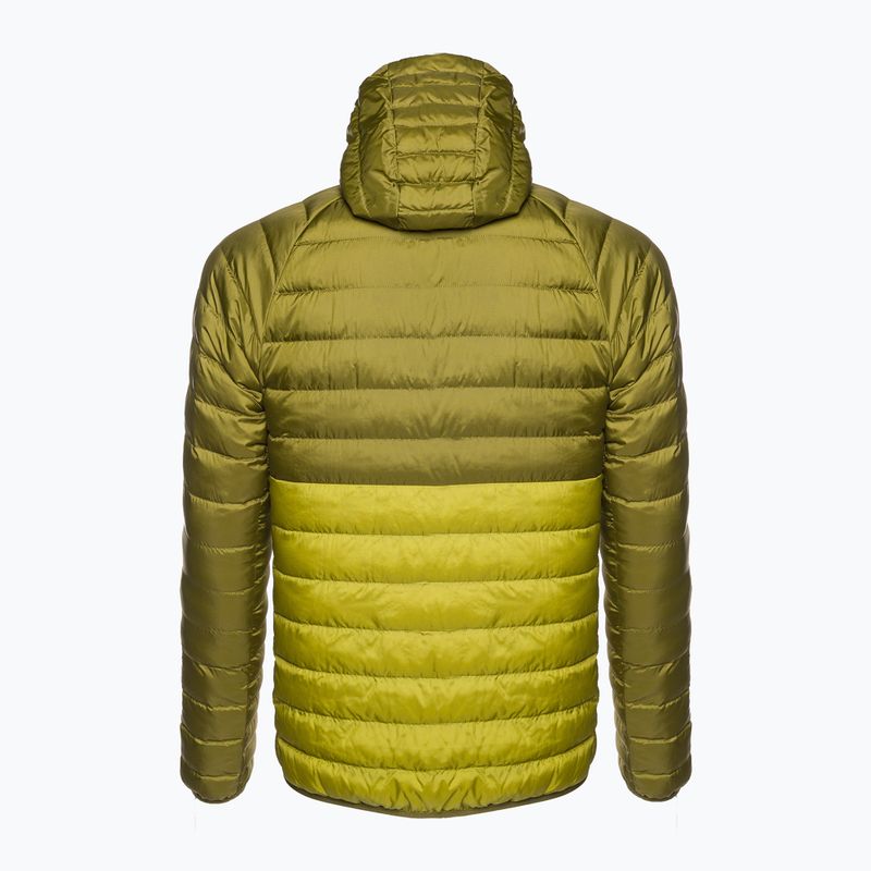 Men's Helly Hansen Banff Hooded Insulator Daunenjacke helles Moos 7