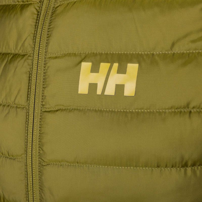 Men's Helly Hansen Banff Hooded Insulator Daunenjacke helles Moos 8