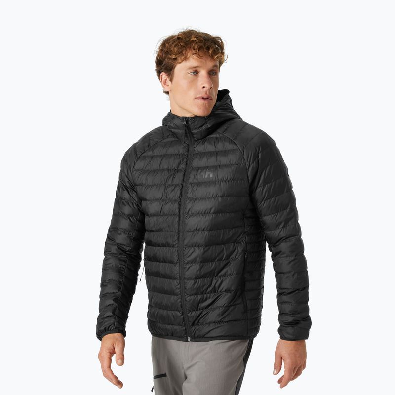 Men's Helly Hansen Banff Hooded Insulator Daunenjacke schwarz