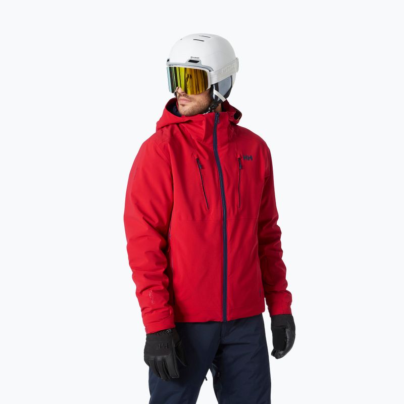 Herren-Skijacke Helly Hansen Alpha 4.0 rot