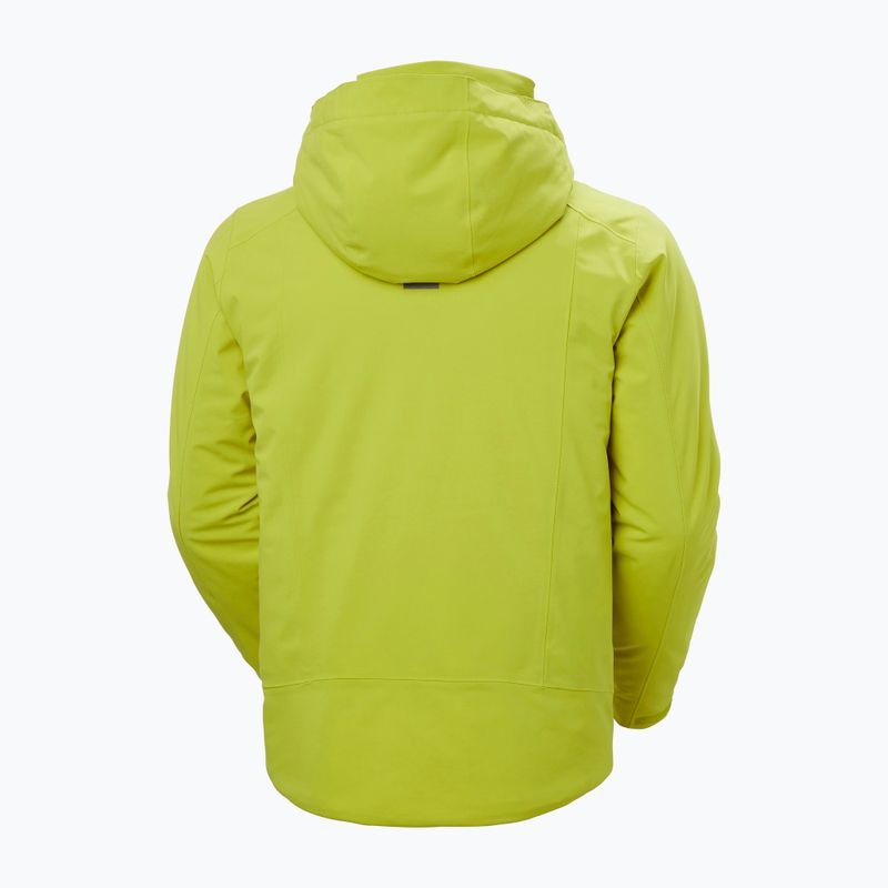 Herren-Skijacke Helly Hansen Alpha 4.0 helles Moos 9