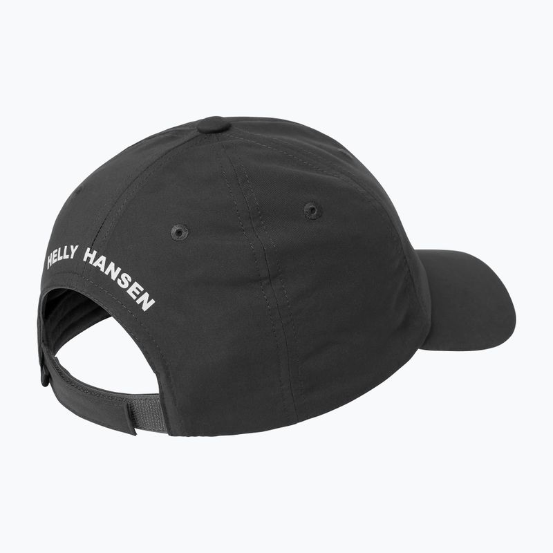 Helly Hansen Crew 2.0 Baseballmütze Ebenholz 2