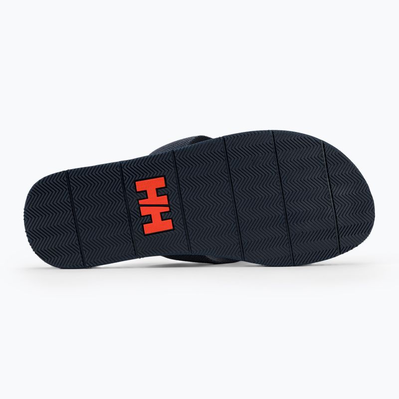 Helly Hansen Seasand HP 2 Herren-Flip-Flops Abendblau/Kirschtomate 4