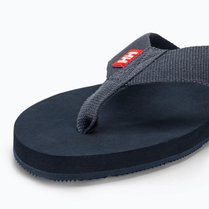 Helly Hansen Seasand HP 2 Herren-Flip-Flops Abendblau/Kirschtomate 7