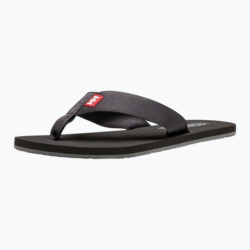 Herren Helly Hansen Seasand HP 2 Flip Flops schwarz/ebony/hellgrau 8