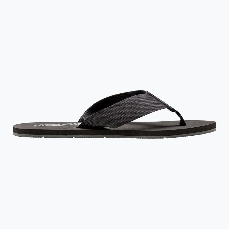 Herren Helly Hansen Seasand HP 2 Flip Flops schwarz/ebony/hellgrau 10