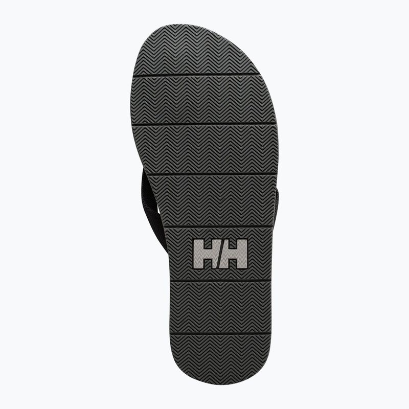 Herren Helly Hansen Seasand HP 2 Flip Flops schwarz/ebony/hellgrau 12