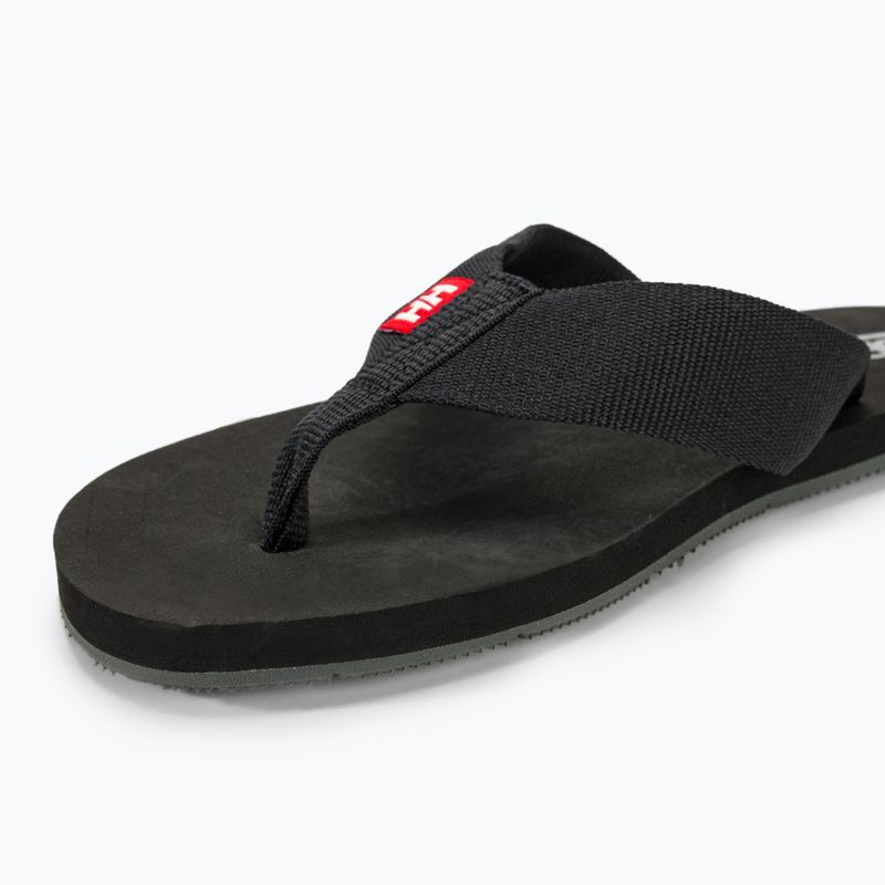 Herren Helly Hansen Seasand HP 2 Flip Flops schwarz/ebony/hellgrau 7