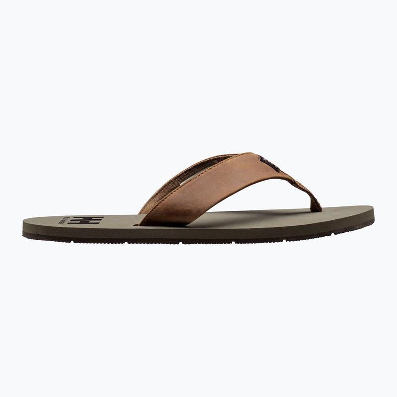 Herren Helly Hansen Seasand 2 Leder Sandalen Honig Weizen Flip Flops