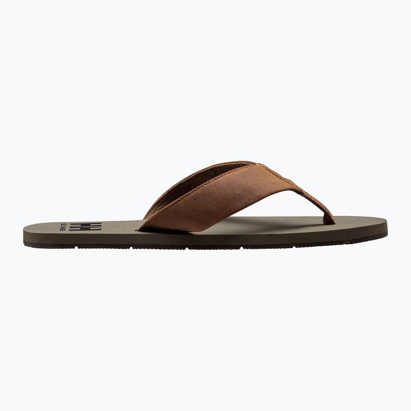 Herren Helly Hansen Seasand 2 Leder Sandalen Honig Weizen Flip Flops