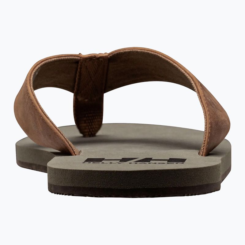 Herren Helly Hansen Seasand 2 Leder Sandalen Honig Weizen Flip Flops
