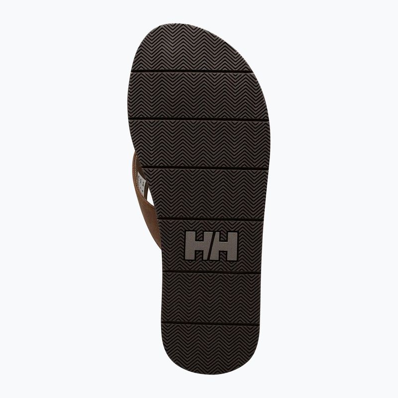 Herren Helly Hansen Seasand 2 Leder Sandalen Honig Weizen Flip Flops