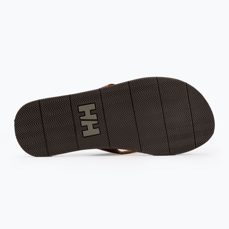 Herren Helly Hansen Seasand 2 Leder Sandalen Honig Weizen Flip Flops
