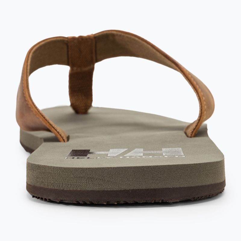 Herren Helly Hansen Seasand 2 Leder Sandalen Honig Weizen Flip Flops