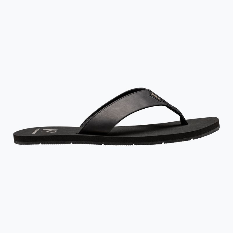 Flip-Flops Herren Helly Hansen Seasand 2 Leather Sandals black / fallen rock