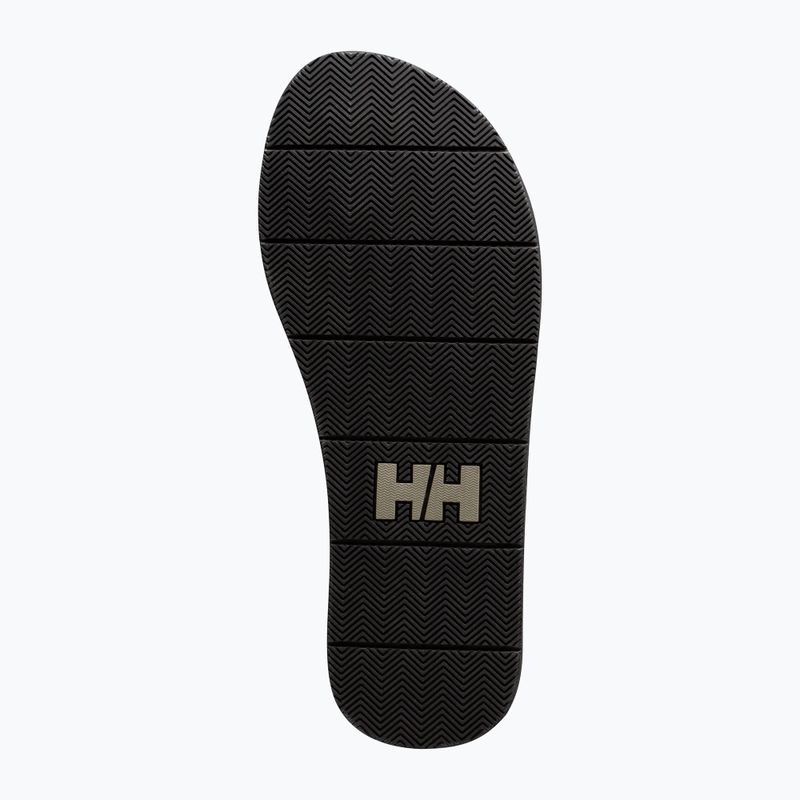 Flip-Flops Herren Helly Hansen Seasand 2 Leather Sandals black / fallen rock 4