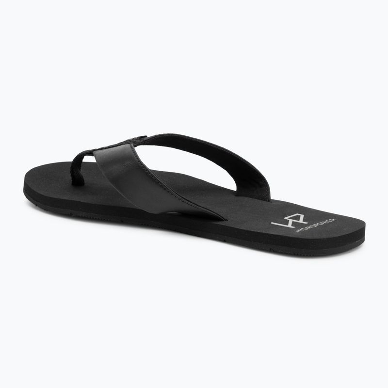 Flip-Flops Herren Helly Hansen Seasand 2 Leather Sandals black / fallen rock 3