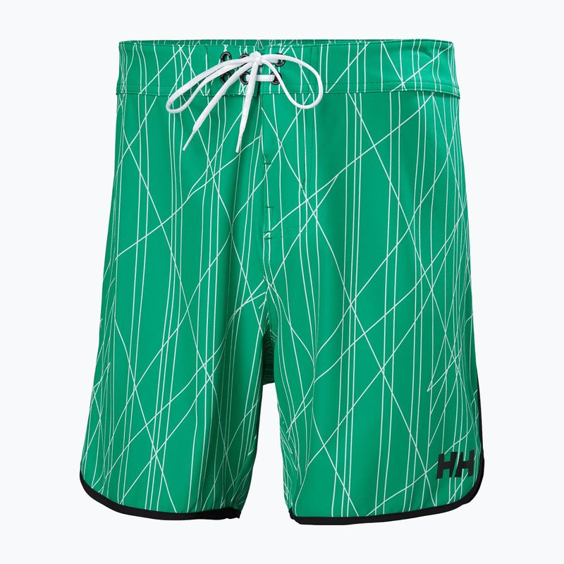 Herren Helly Hansen HP Curve Board 7" Schwimmen Shorts hellgrün 5
