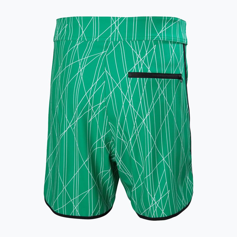 Herren Helly Hansen HP Curve Board 7" Schwimmen Shorts hellgrün 6