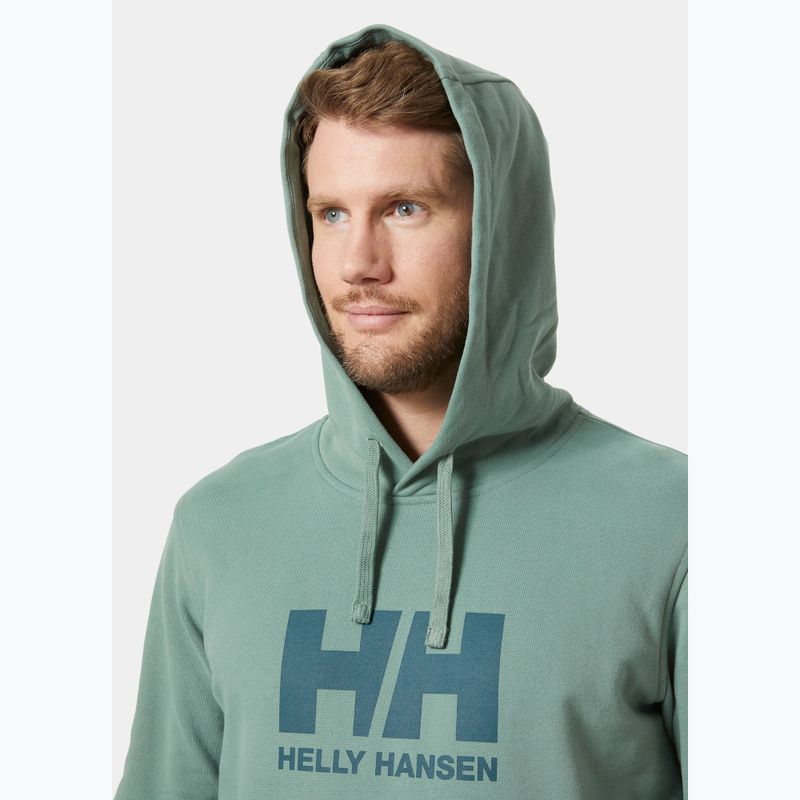 Herren Hoodie Sweatshirt Helly Hansen HH Logo Hoodie cactus 3