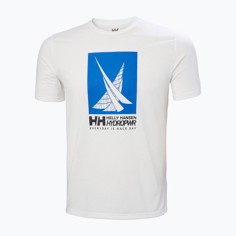 Herren Helly Hansen HP Race Grafik-T-Shirt weiß 5