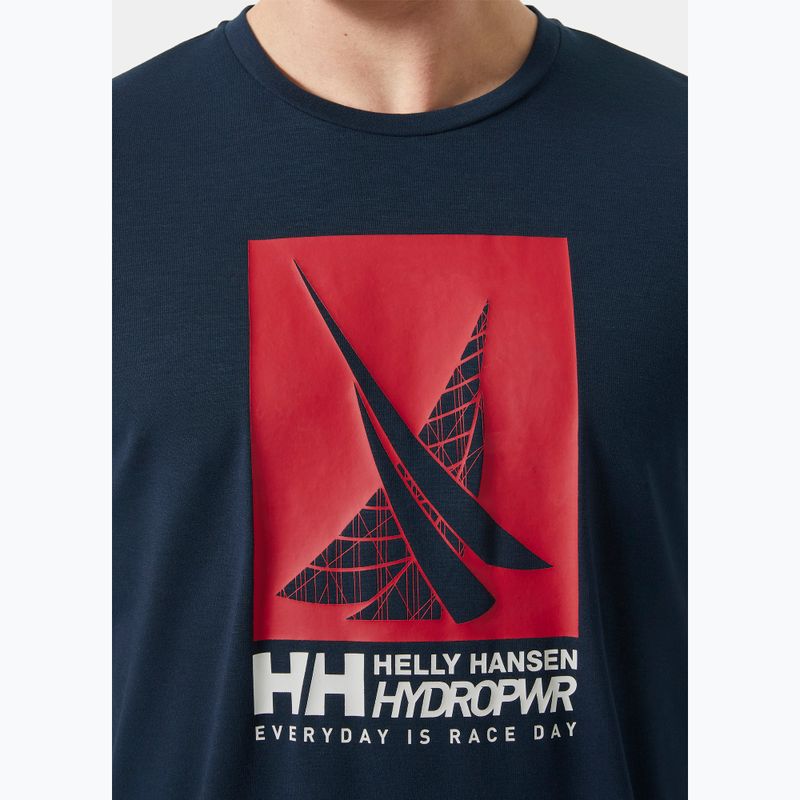 Herren Helly Hansen HP Race T-shirt Grafik navy 3