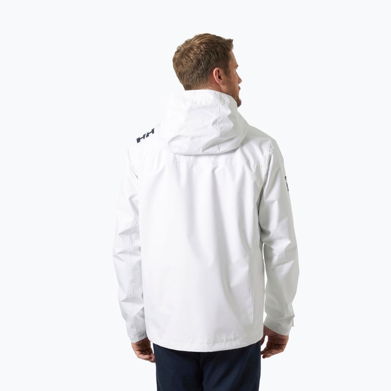 Segeljacke Herren Helly Hansen Crew Hooded 2.0 white 2