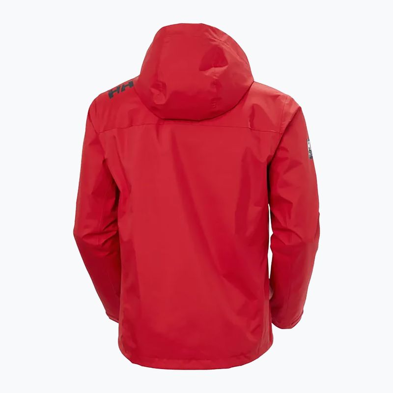 Segeljacke Herren Helly Hansen Crew Hooded 2.0 red 7