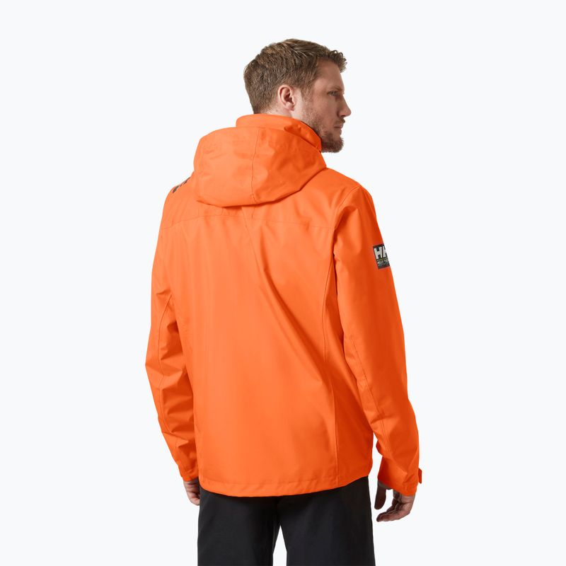 Segeljacke Herren Helly Hansen Crew Hooded 2.0 flame 2