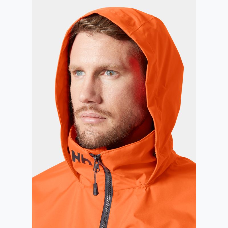 Segeljacke Herren Helly Hansen Crew Hooded 2.0 flame 3