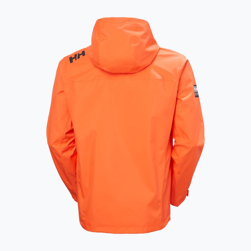 Segeljacke Herren Helly Hansen Crew Hooded 2.0 flame 8