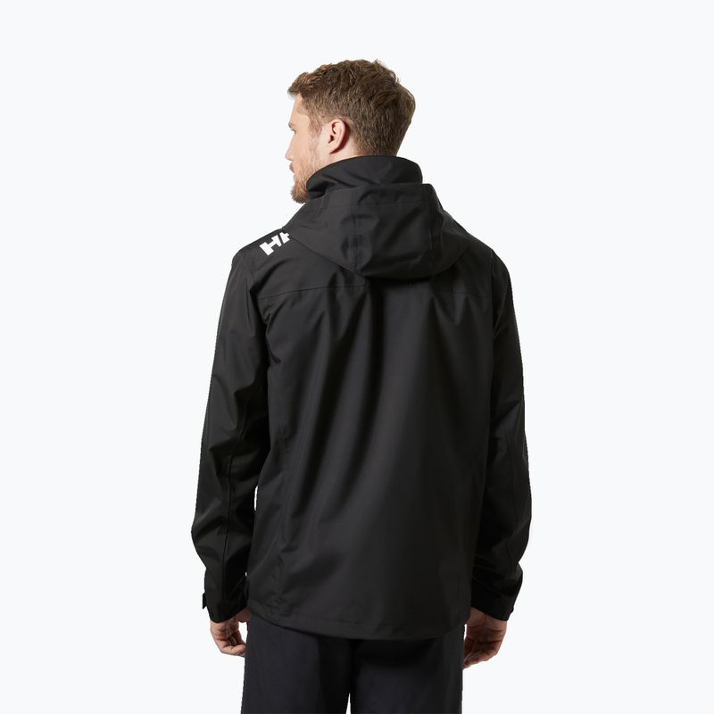 Segeljacke Herren Helly Hansen Crew Hooded 2.0 black 2