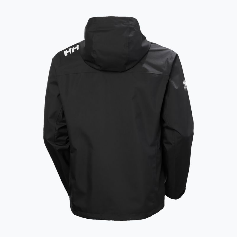 Segeljacke Herren Helly Hansen Crew Hooded 2.0 black 8