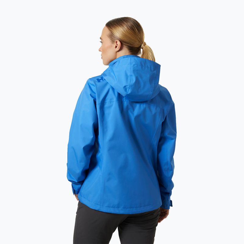 Damen Segeljacke Helly Hansen Crew Hooded 2.0 ultra blau 2