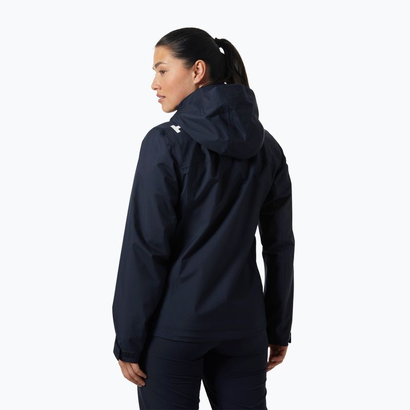 Damen Segeljacke Helly Hansen Crew Hooded 2.0 navy 2