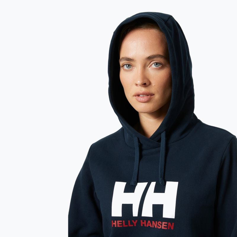 Damen Helly Hansen HH Logo Hoodie 2.0 navy 3